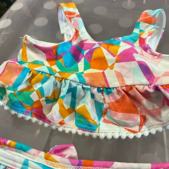 Posh Peanut 0-3 month bikini swim suit for baby girl - Picture 3 of 4